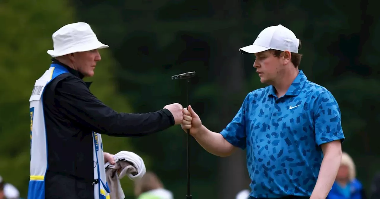 Robert MacIntyre wins first PGA Tour title in Canada after dad caddies