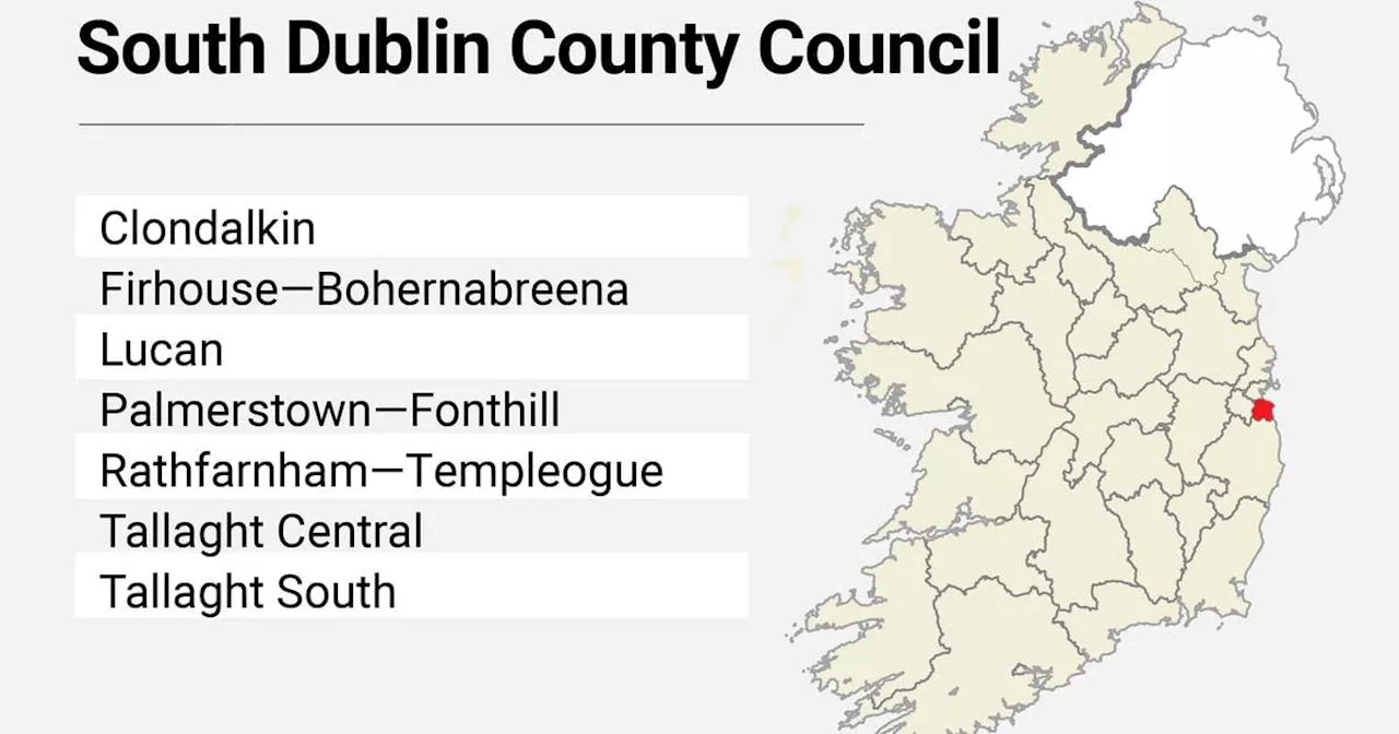 Local Elections: South Dublin County Council