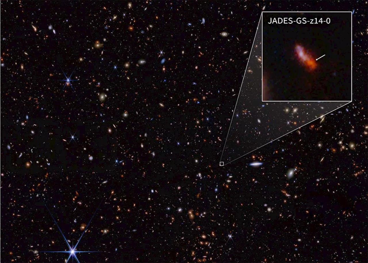 Webb finds most distant known galaxy