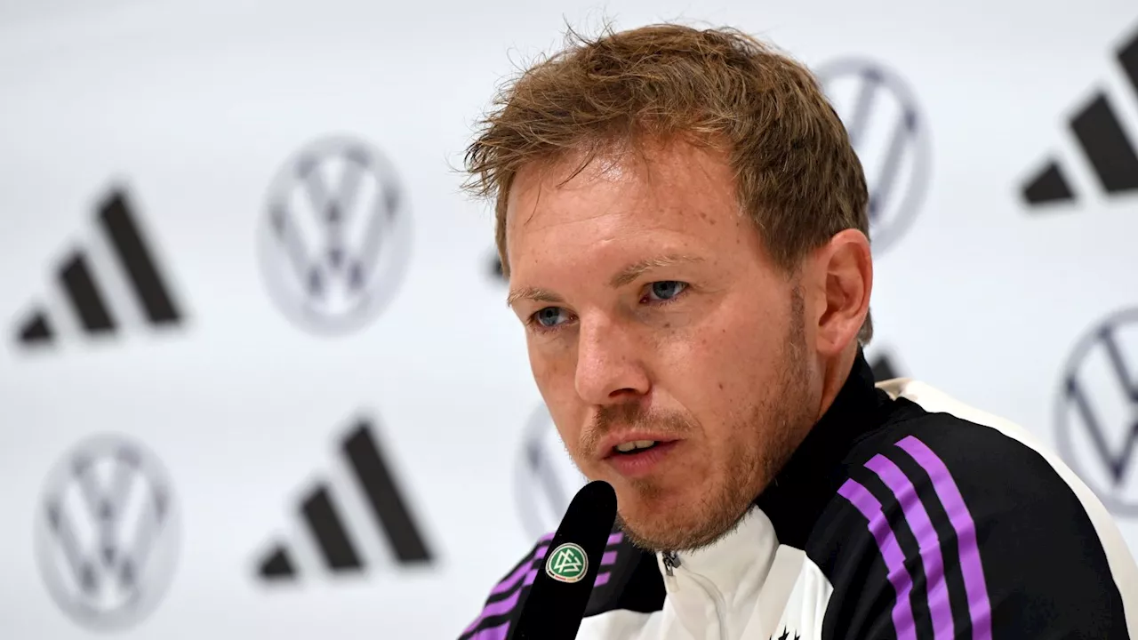 Germany boss Julian Nagelsmann slams 'racist' survey asking if team should have more white players