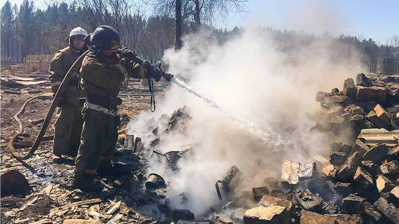 В МЧС рассказали о сложной обстановке с пожарами в Бурятии