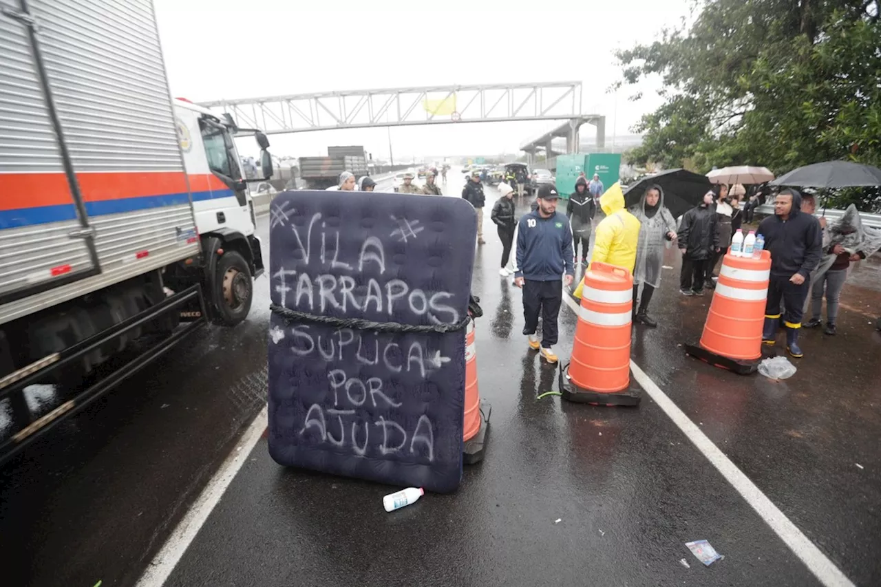 Do luto à revolta: clima de indignação amplia protestos no Rio Grande do Sul em meio ao prolongamento da crise