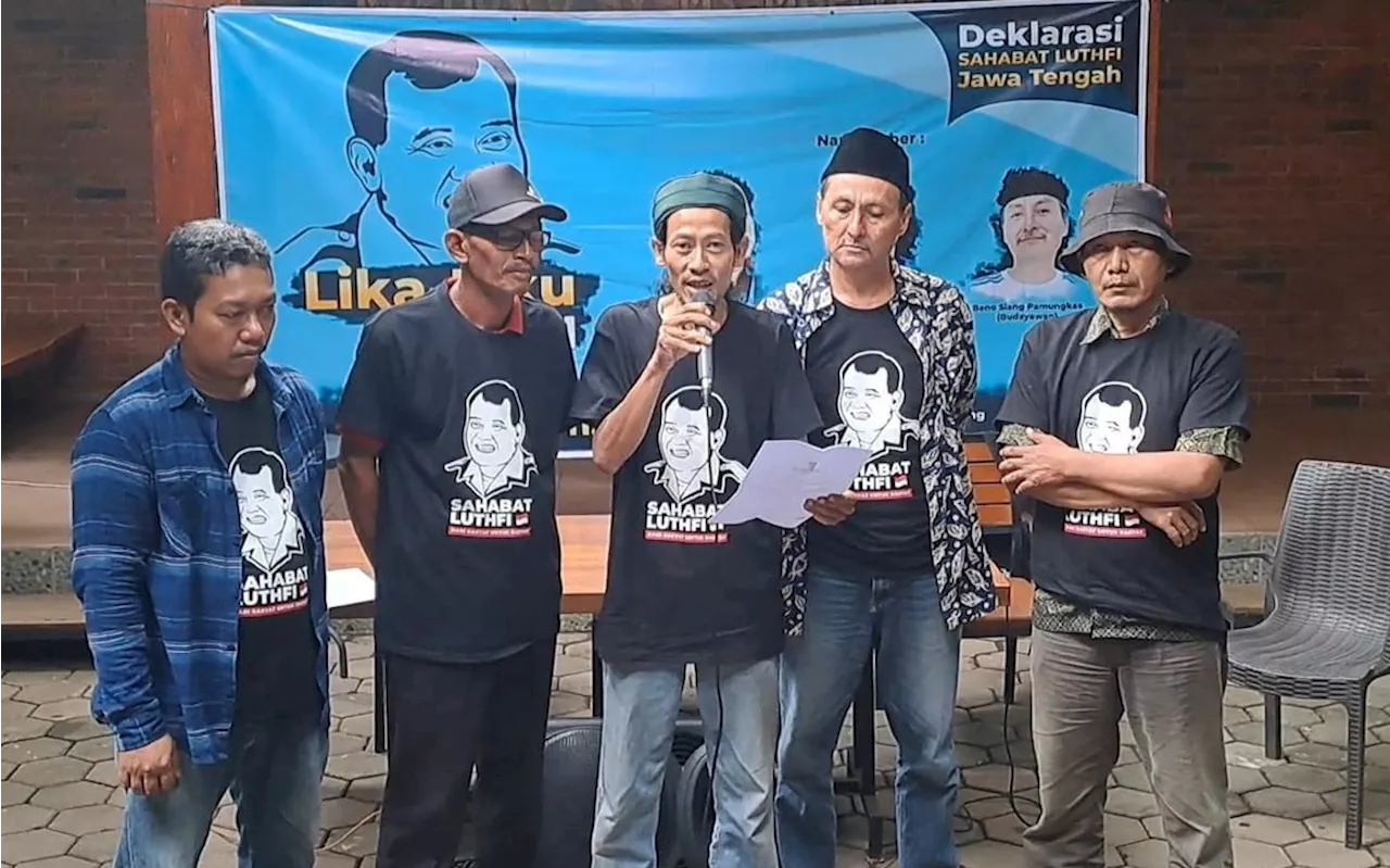 Giliran Budayawan & PSI yang Deklarasi Dukung Irjen Ahmad Luthfi jadi Gubernur Jateng