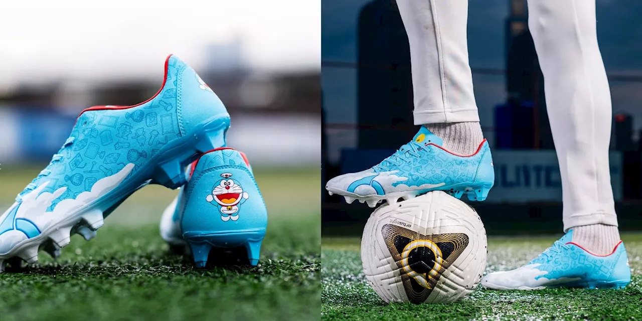 Ortuseight Hadirkan Sepatu Bola Edisi Doraemon, Begini Tampilannya