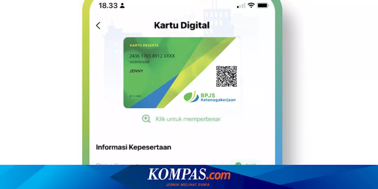 Cara Mendapatkan Kartu BPJS Ketenagakerjaan Digital melalui Jamsostek Mobile