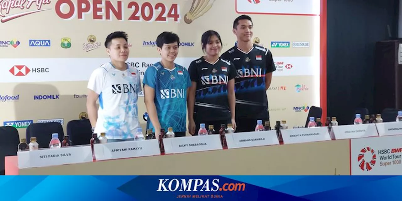 Indonesia Open 2024, Ajang Strategis Jelang Olimpiade Paris 2024