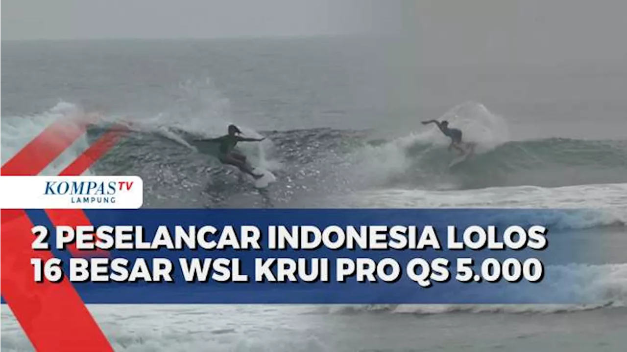 2 Peselancar Indonesia Lolos 16 Besar WSL Krui Pro QS 5.000