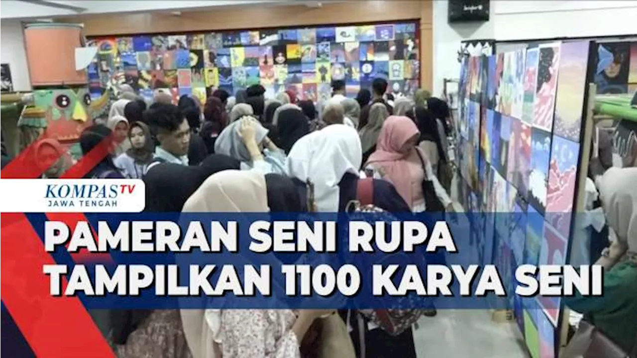 Pameran Seni Rupa Tampilkan 1.100 Karya Seni