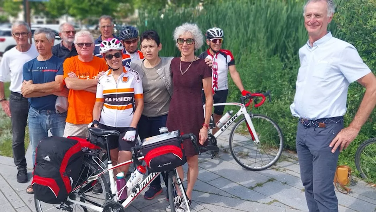 Pamiers : les cyclos ariégeois de retour de la grande parade parisienne