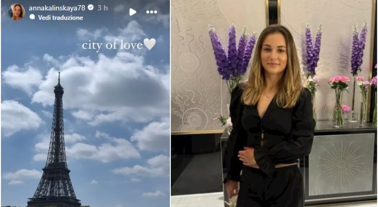 Anna Kalinskaya, la dedica per Sinner sui social: amore e tennis nella “City of Love” durante il Roland Garros