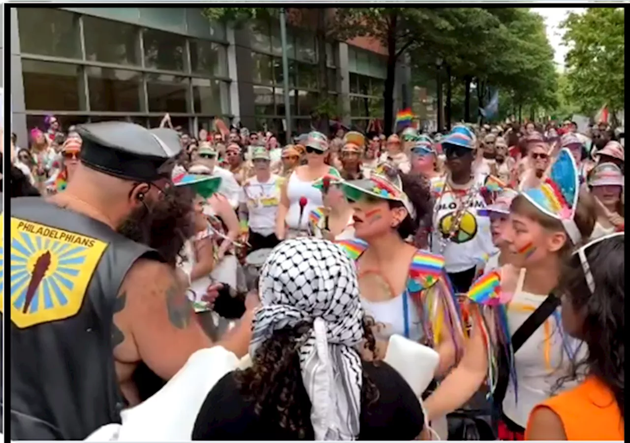 Intersectionality Showdown: Pro-Hamas Protesters Block Gay Pride Parade In Philly