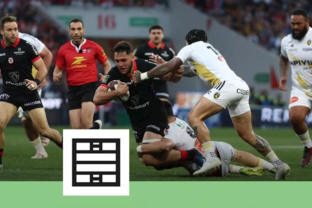 L'équipe type de la 25e journée de Top 14