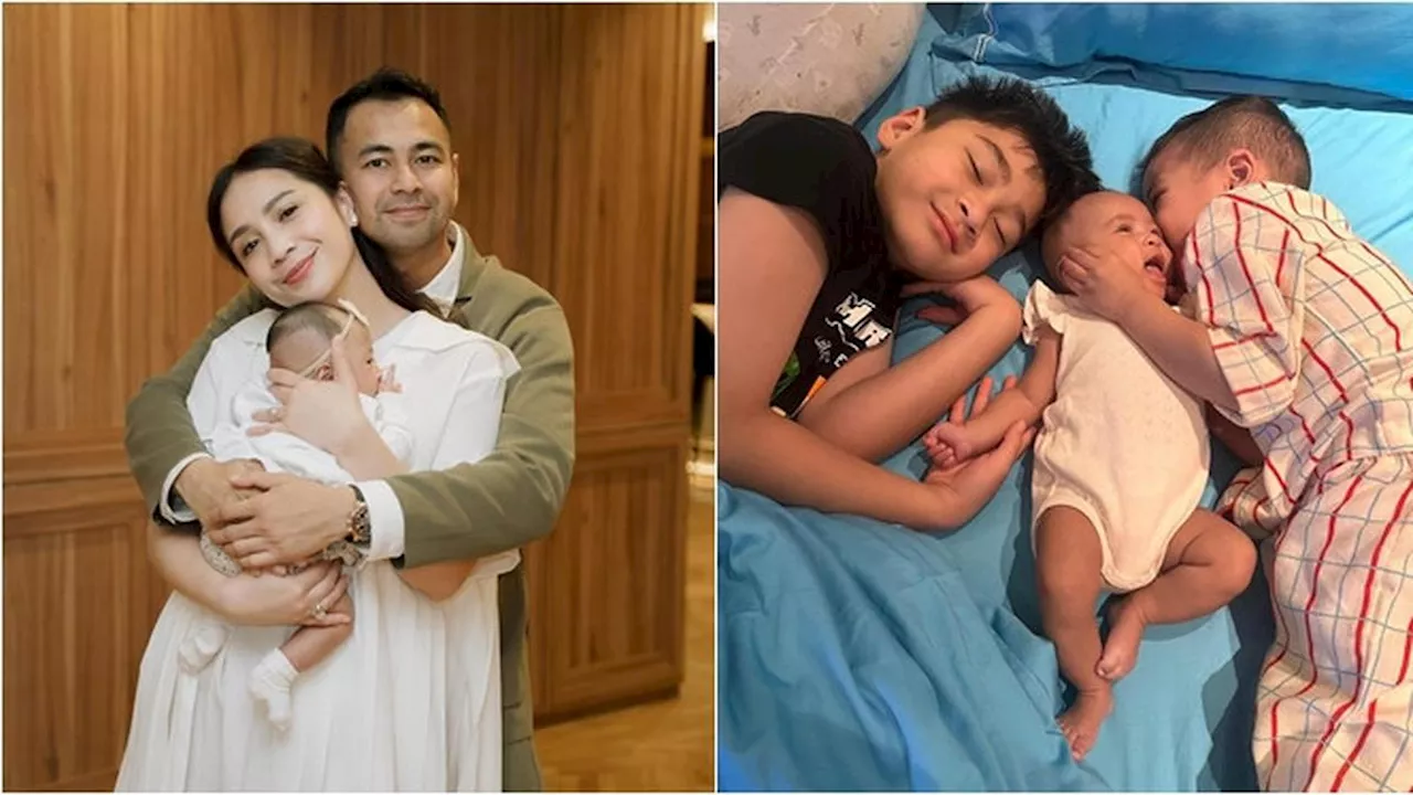 6 Potret Gemas Baby Lily yang Wajahnya Perdana Diungkap, Disebut Mirip Rayyanza