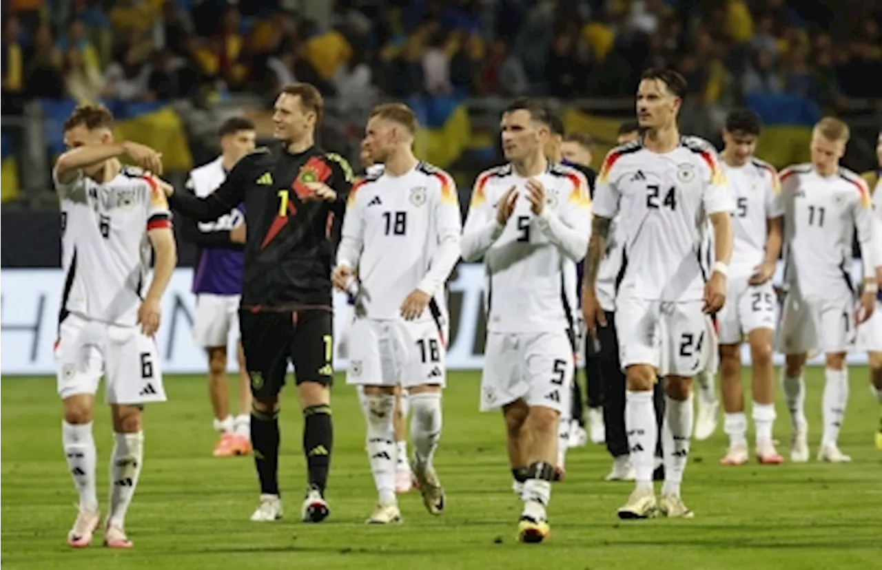 Euro 2024 hosts Germany dominate but play out goalless draw against Ukraine