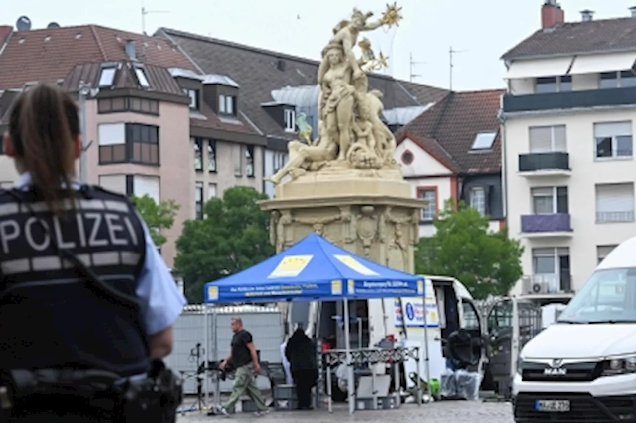 Officer dies after attack at anti-Islam rally in Germany, say police