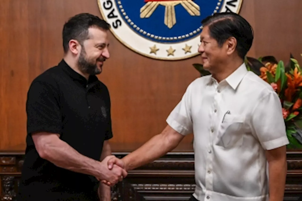 Ukraine’s Zelenskiy thanks Philippines’ Marcos for support