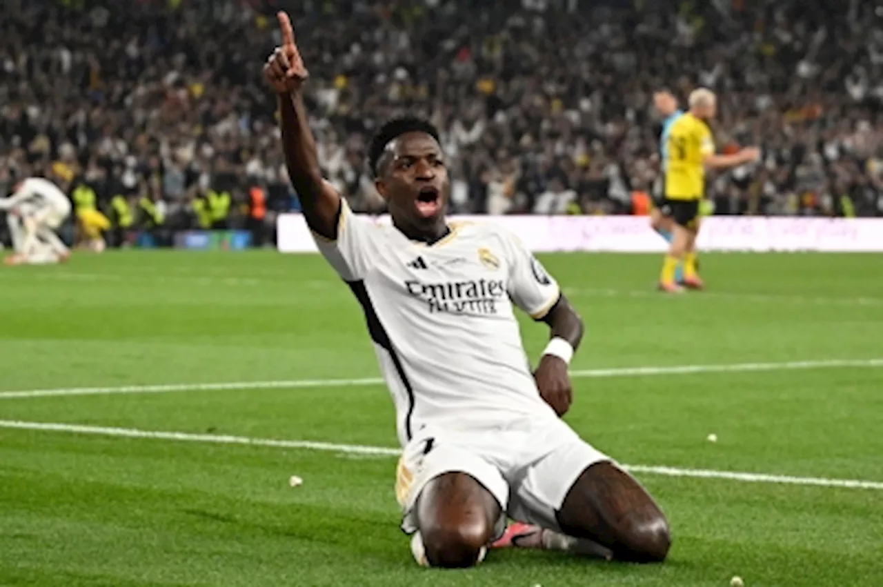 Vinicius Jr named Champions League player of the season