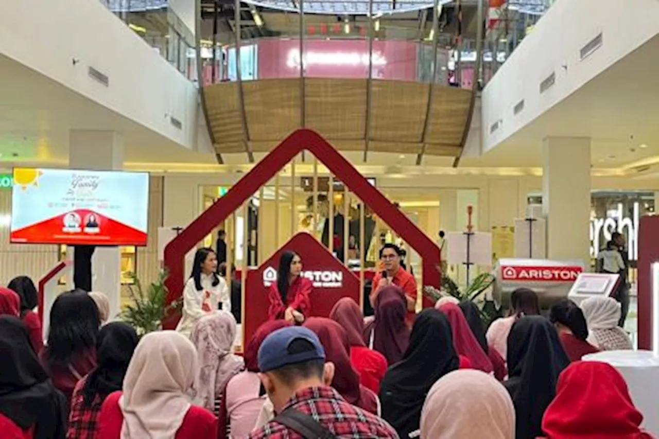 Ariston Goes To Bandung Exhibition Kenalkan Produk Kenyamanan dan Kehangatan di Rumah