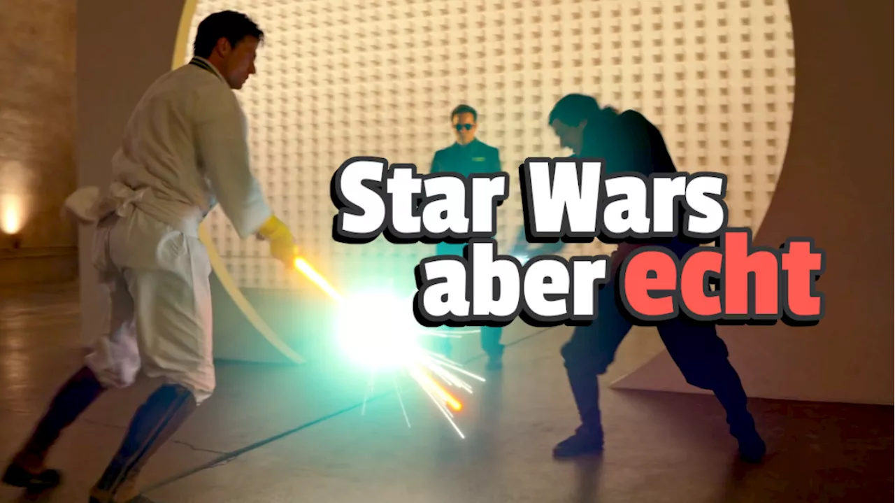 Fans zeigen, wie die Lichtschwert-Kämpfe aus Star Wars im echten Leben aussehen würden