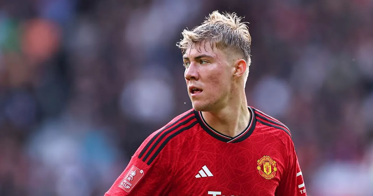 Rasmus Hojlund sends message to player linked with £34m Man Utd transfer