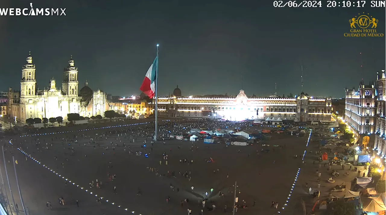 EN VIVO Así luce el Zócalo: alistan mensaje y festejo de Claudia Sheinbaum