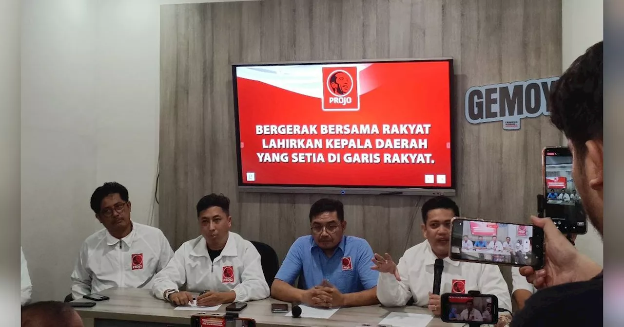 Projo Duga PDIP Ingin Pisahkan Jokowi dengan Prabowo