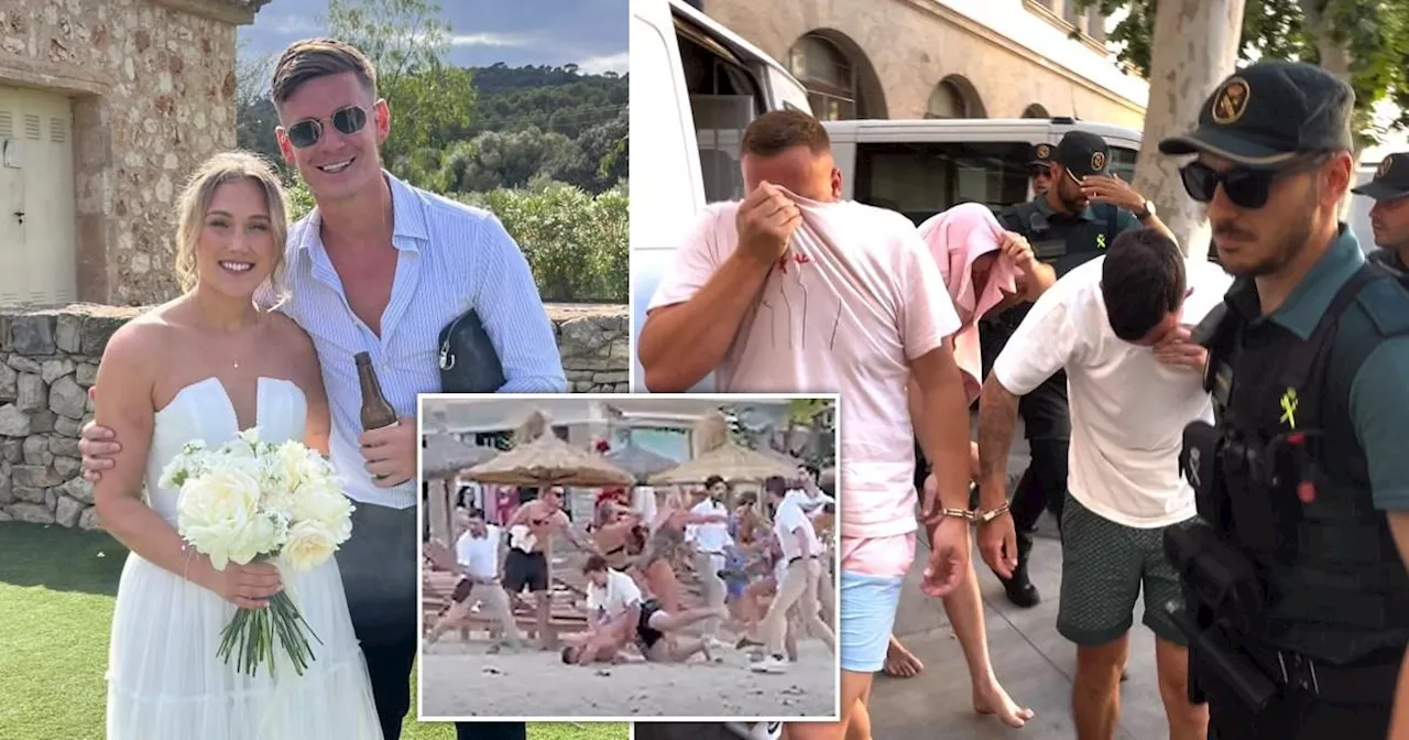 Groom jailed on Mallorca stag do pays £850 bail to have his dream wedding