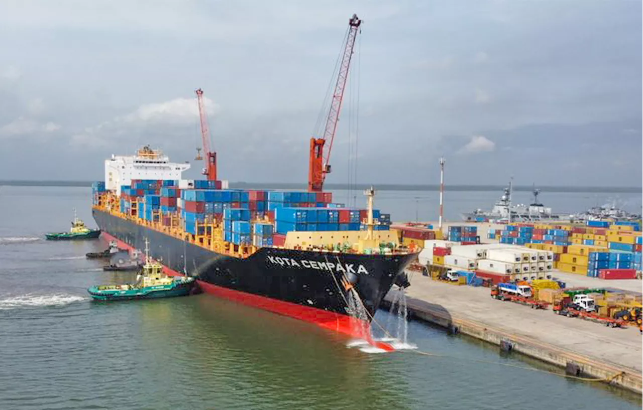 ICTSI’s state-of-the-art Nigeria terminal OMT welcomes biggest container ship