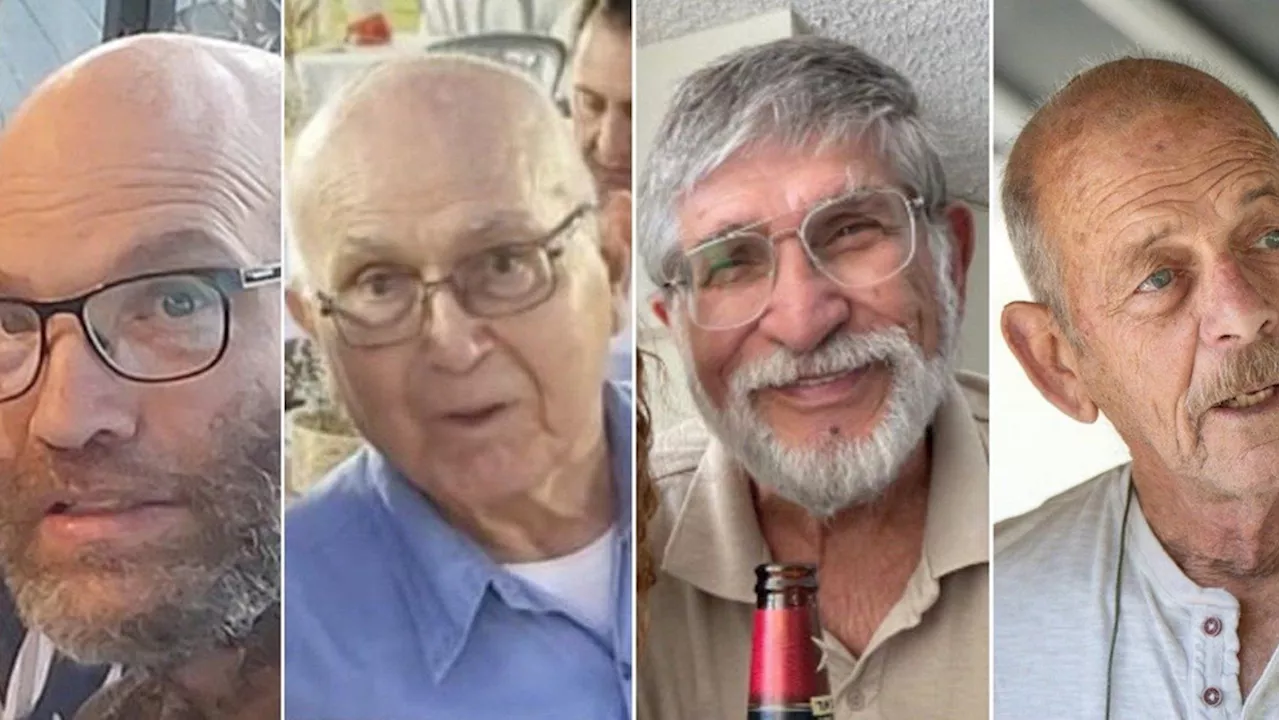 Israel confirms death of four hostages held by Hamas, including elderly men seen in video