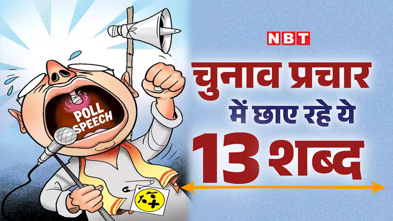 गारंटी, खटाखट से लेकर किडनी वाली बेटी... 44 दिन के चुनाव प्रचार में छाए रहे ये 13 शब्द, जानें किसने क्या कहा