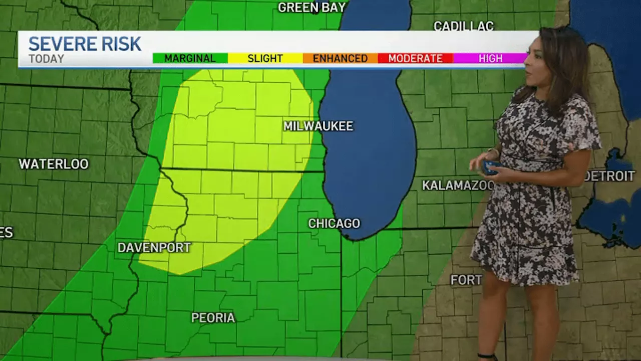 Strong, potentially severe storms could hit parts of Chicago area Monday