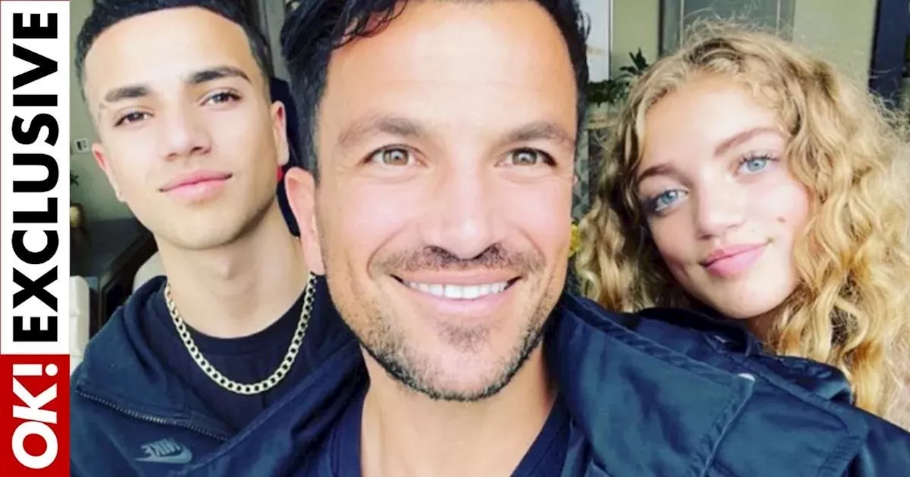 Peter Andre says 'things aren't always perfect' as he opens up on son Junior