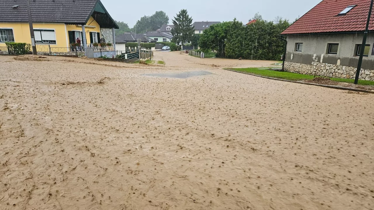 B6 ist wegen Überflutung streckenweise gesperrt