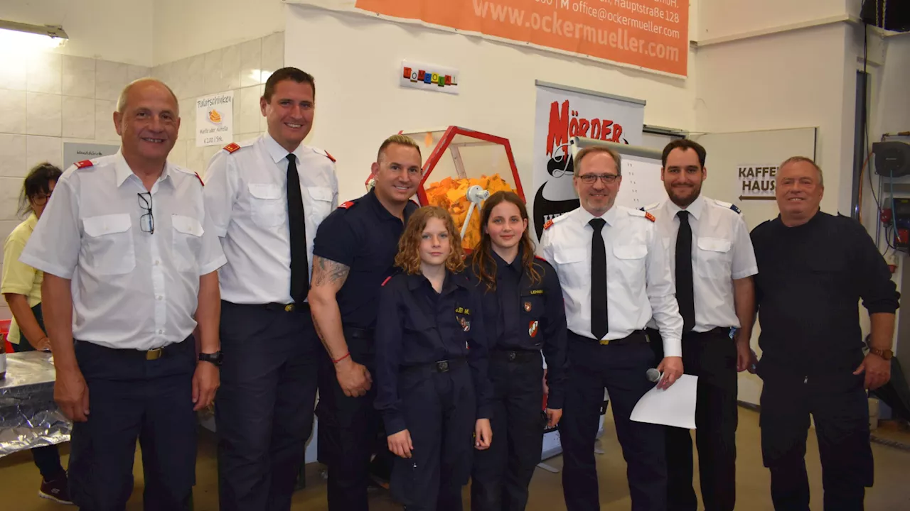 Die Feuerwehr Eichgraben lud zur Weinkost