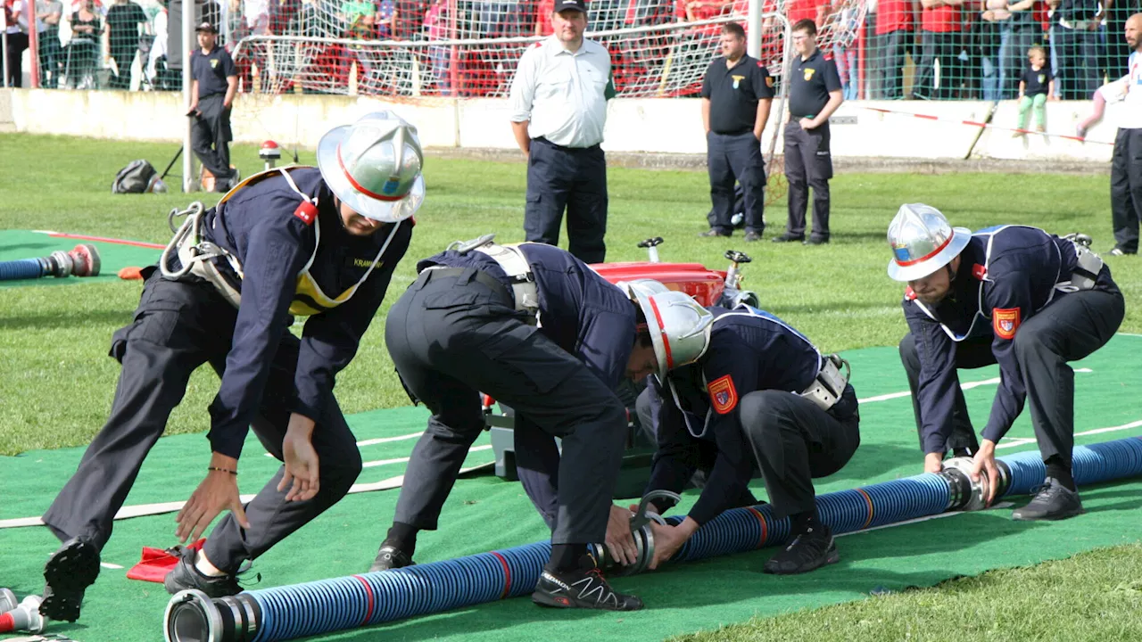 Top-Duo dominiert Feuerwehr-Wettkämpfe in Moosbrunn