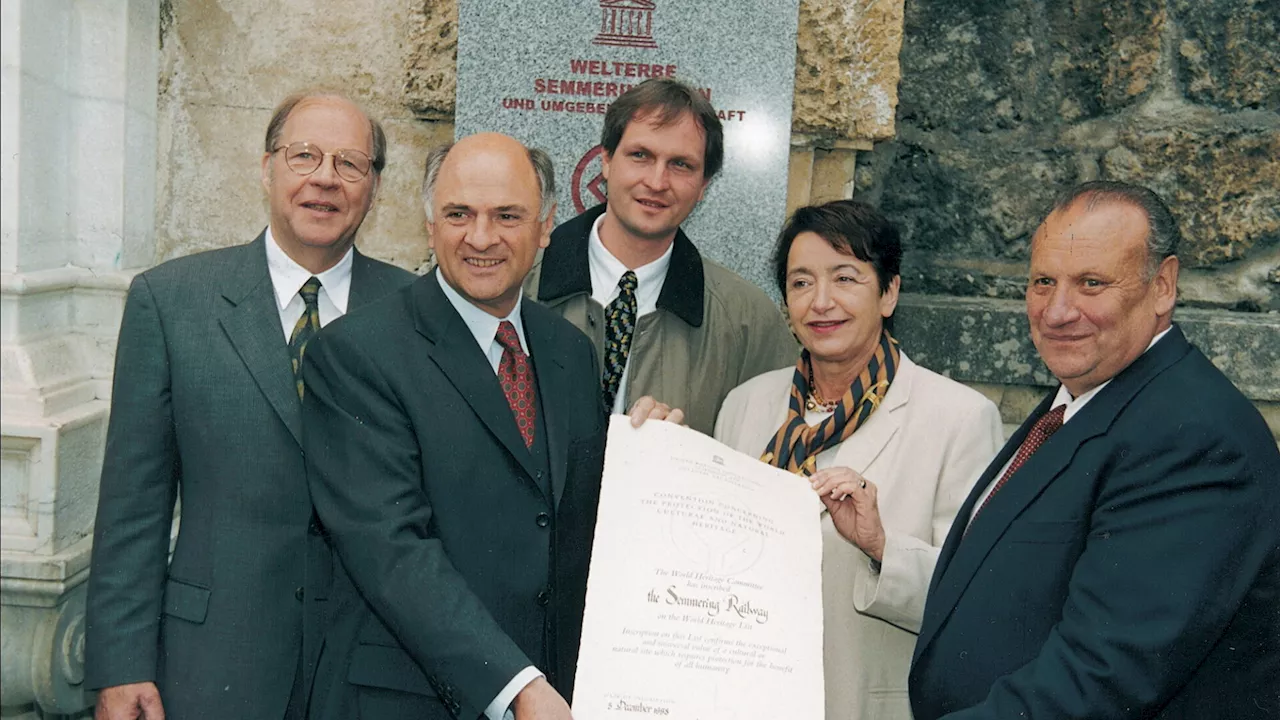 Weltkulturerbe Semmering zum Geburtstag mit Sonderheft beschenkt