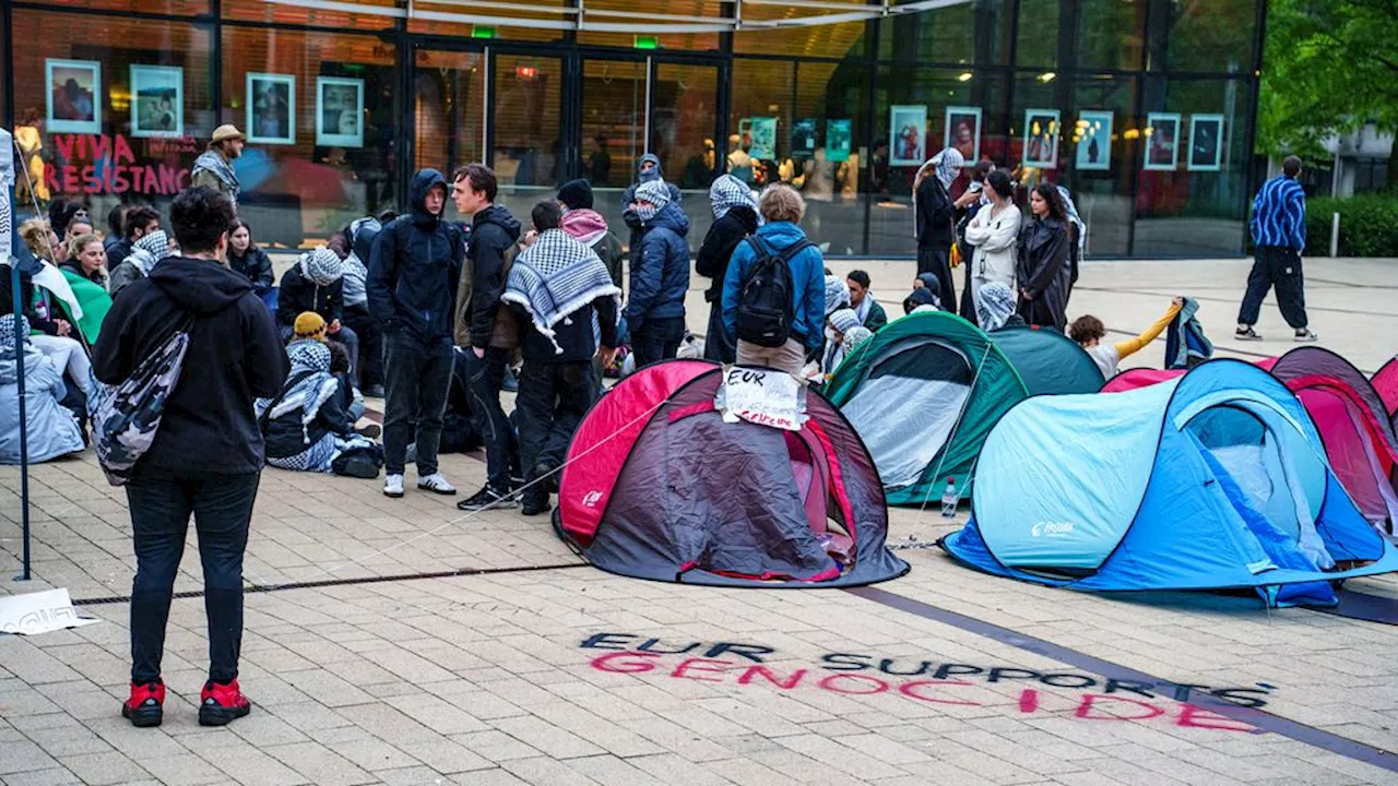 Erasmus Universiteit: 'Voortaan meteen aangifte bij nieuwe bekladdingen'