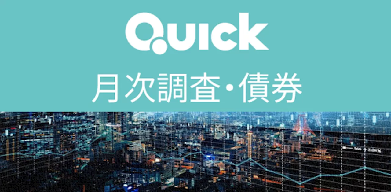 日銀の追加利上げを警戒 QUICK月次調査・債券 - ｜QUICK Money World - 株式投資・マーケット・金融情報の総合サイト