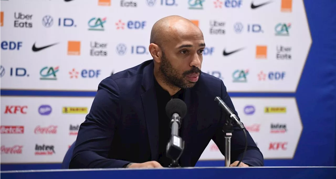 JO 2024 : grosses surprises dans la liste de Thierry Henry ?