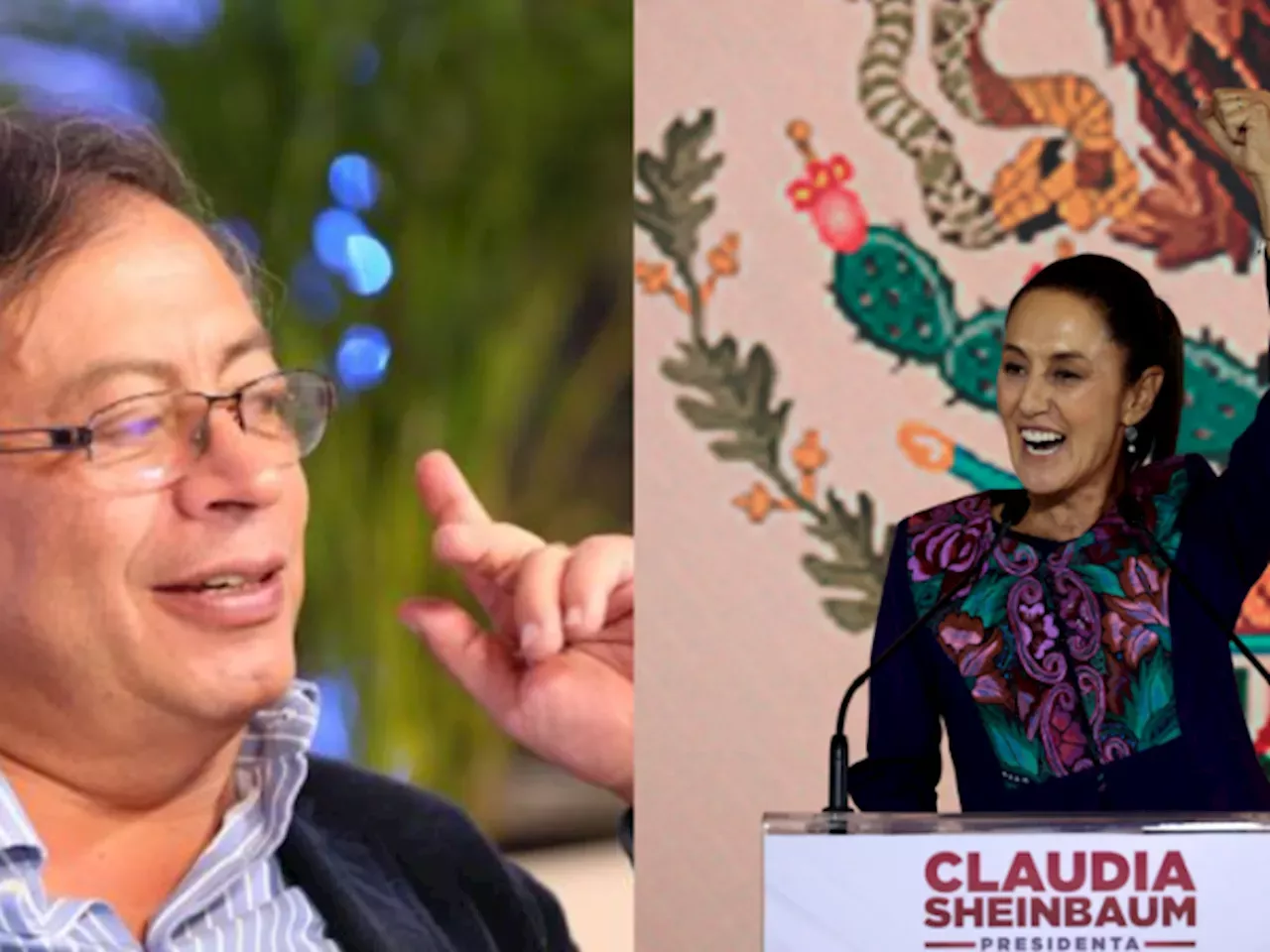 Sheinbaum: Gustavo Petro Felicita A Claudia Sheinbaum Por Su Triunfo ...