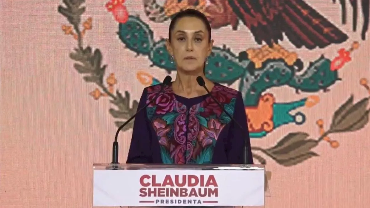 'Me convertiré en la primera mujer presidenta de México': Claudia Sheinbaum