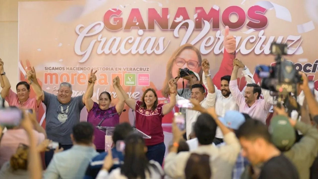 Rocío Nahle y José Yunes se declaran ganadores en la contienda por la gubernatura por Veracruz