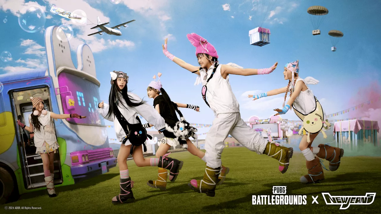 『PUBG: BATTLEGROUNDS』、『PUBG MOBILE』が 『NewJeans』とのコラボレーションを実施