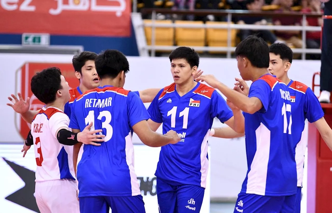 Alas Pilipinas falls to China in AVC Challenge Cup for Men opener