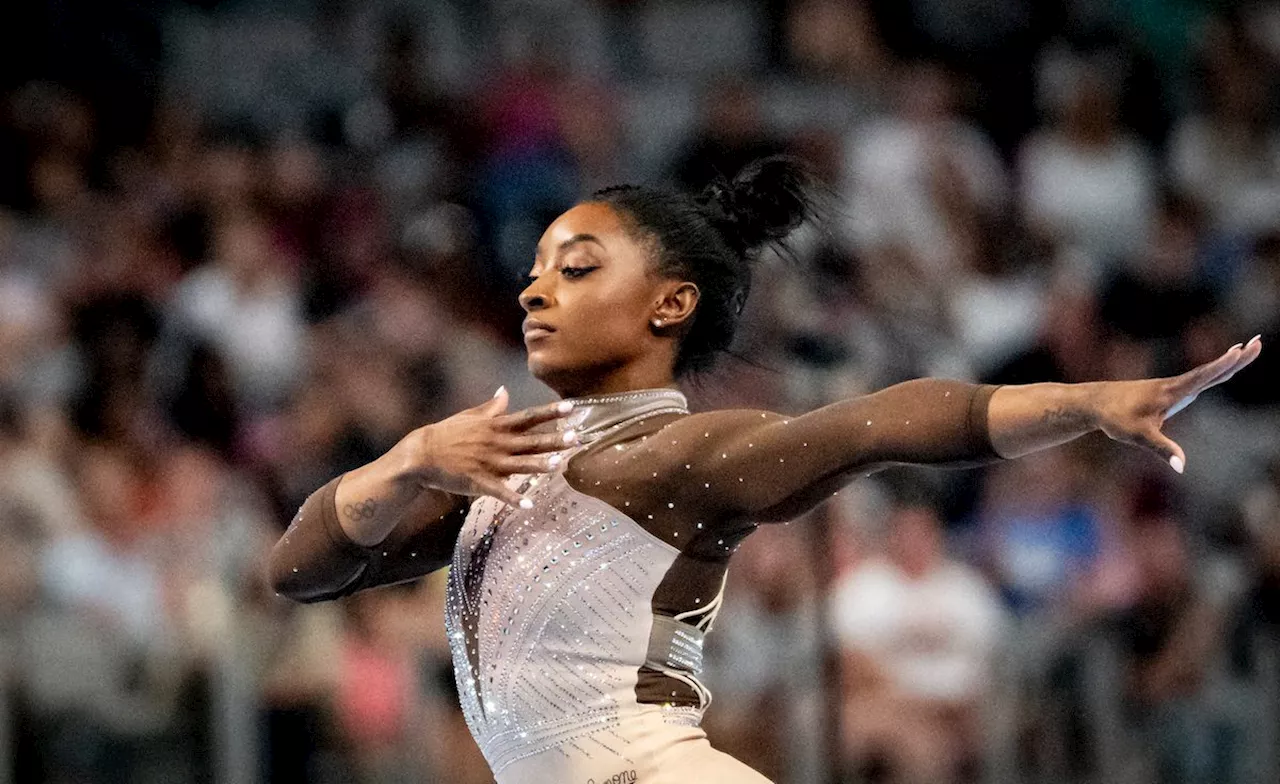 Ready for Paris: Biles wins record-extending 9th US all-around title before Olympic trials