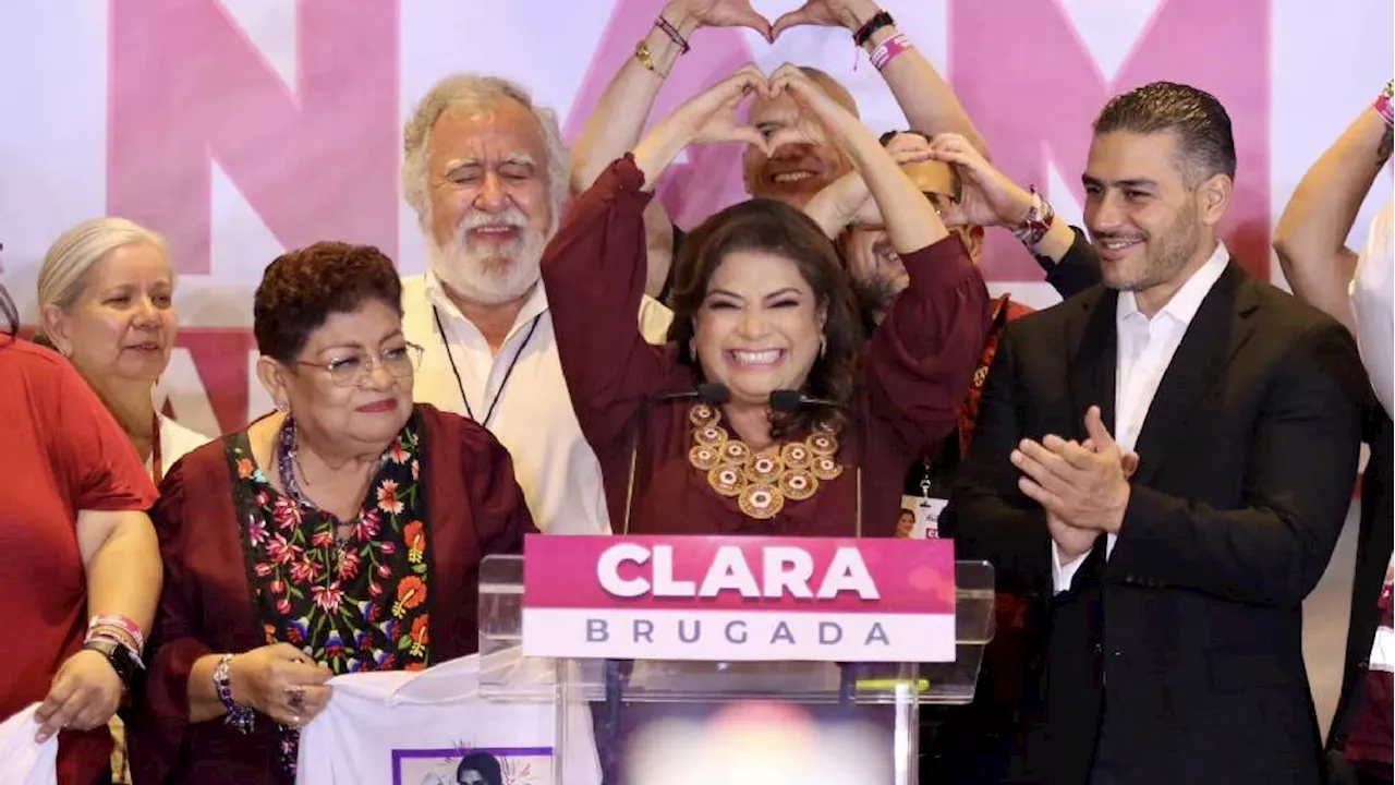 Omar García Harfuch declara a Clara Brugada como ganadora para Jefa de Gobierno