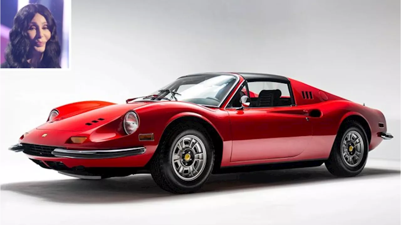 Cher’s Former 1972 Ferrari Dino 246 GTS Could Now Be Yours