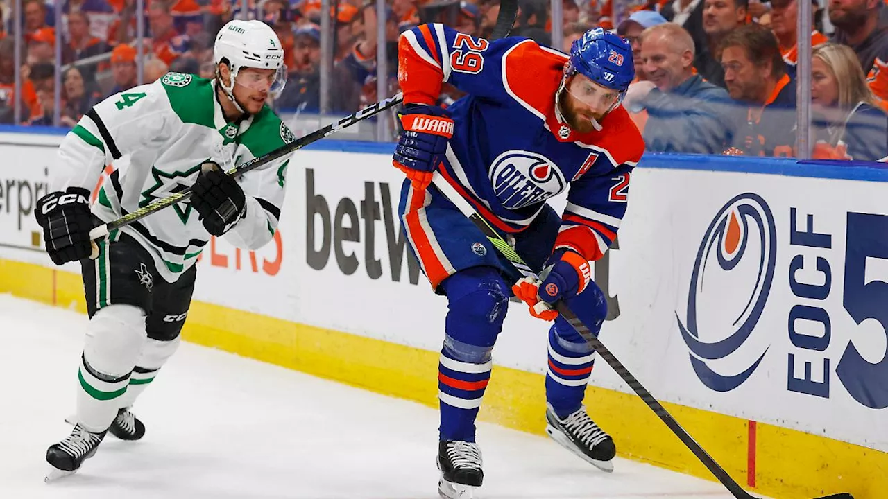 NHL: Leon Draisaitl mit den Edmonton Oilers im Stanley-Cup-Finale