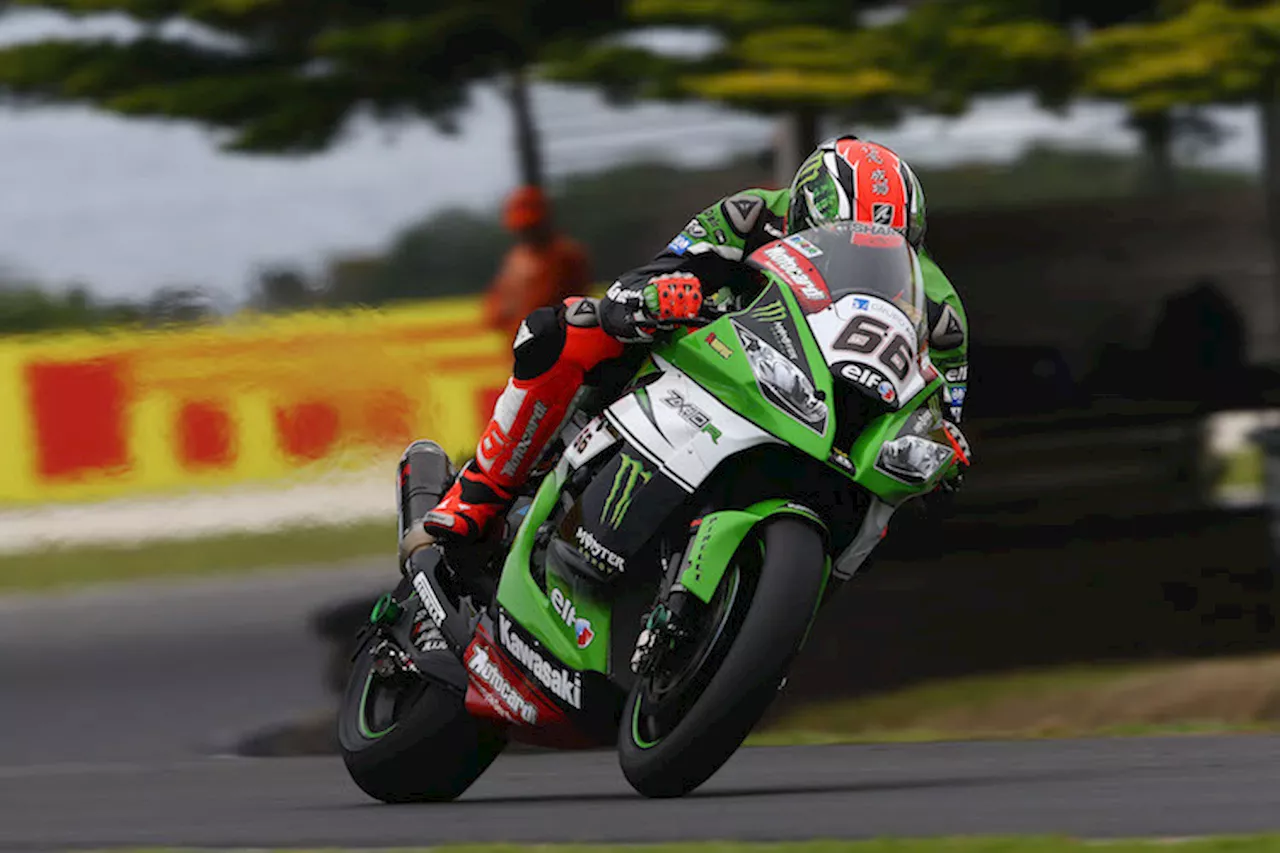 Tom Sykes (Kawasaki) nur Achter: «Ich bin sprachlos»