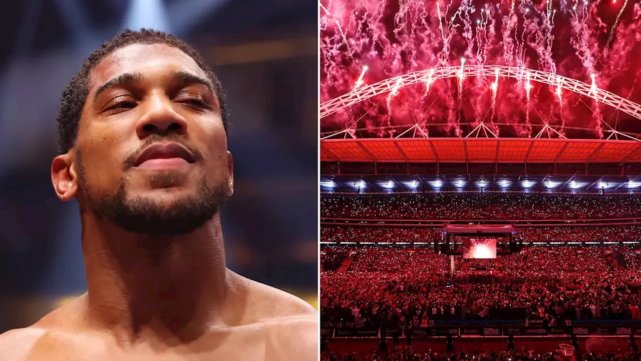 Frank Warren reveals Anthony Joshua is 'in talks' over huge Wembley Stadium fight